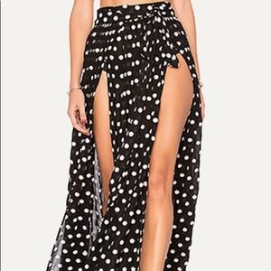 Mara Hoffman Swim 🌊 Polka dot ⚫️⚪️ cover up skirt